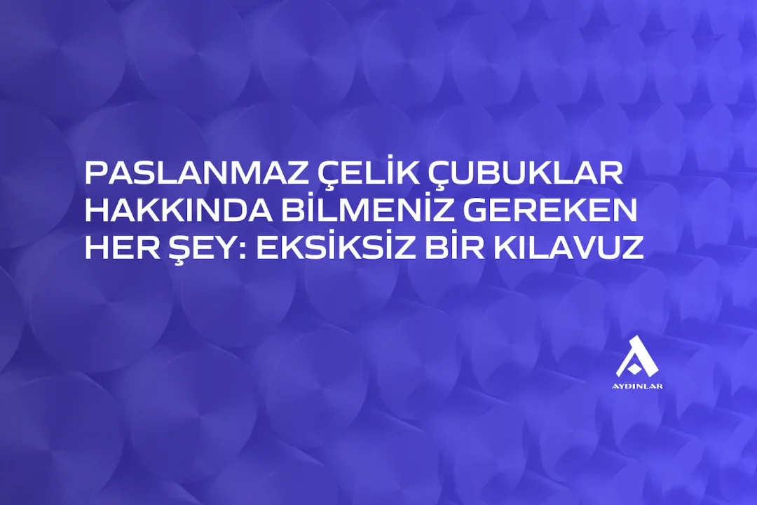 paslanmaz çelik çubuk