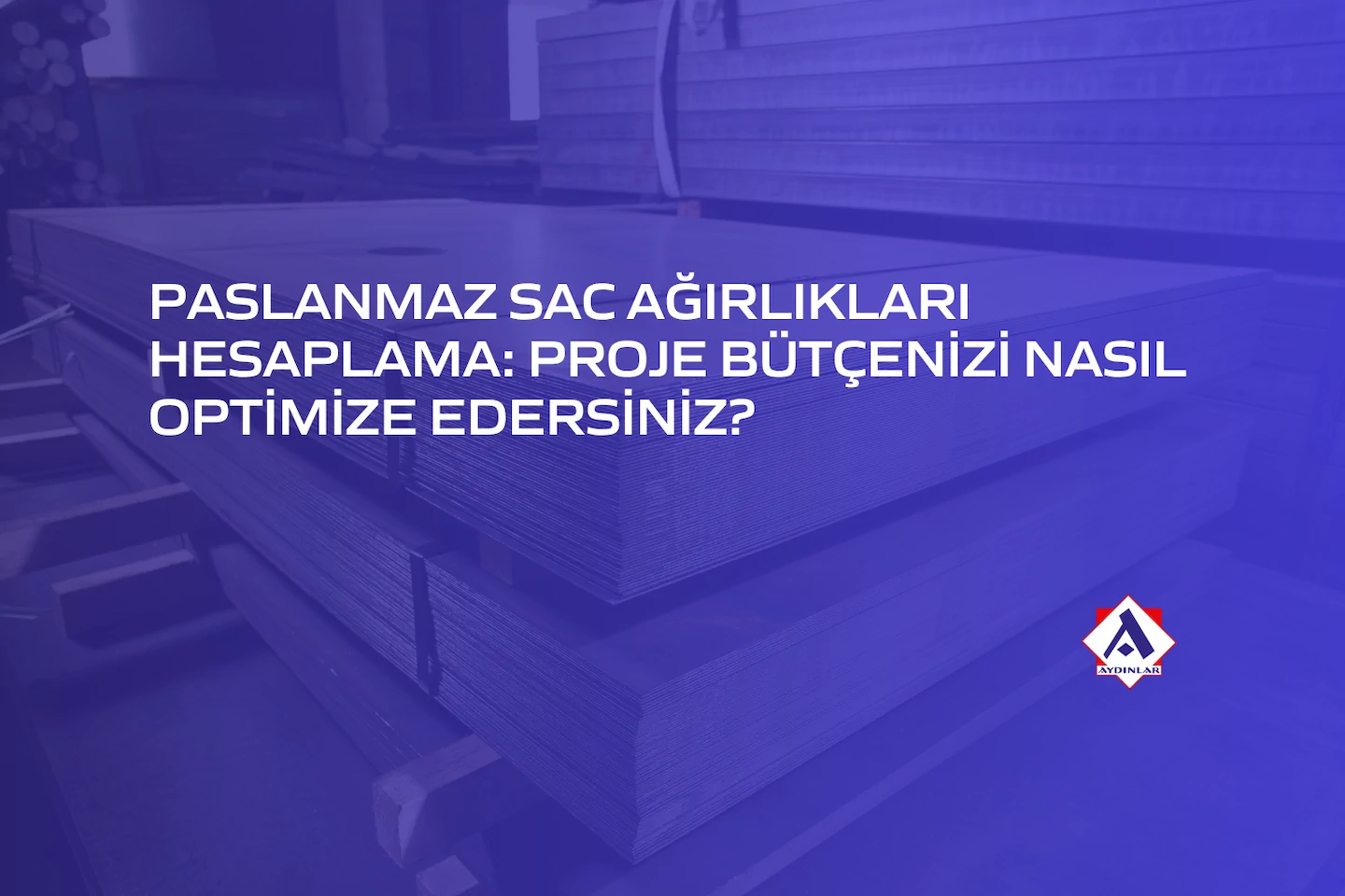 paslanmaz sac ağırlıkları